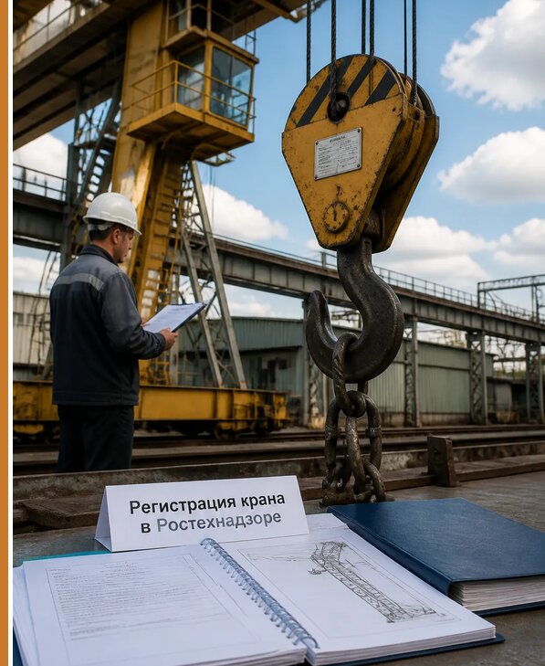Регистрация крана в Ростехнадзоре в Ростове от 15395 р. | Авеста ОТиПБ